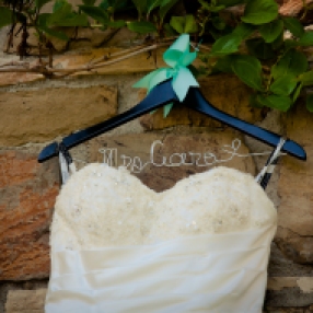 etsy hanger for bride's dress